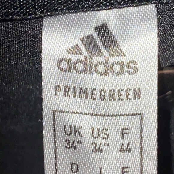 Adidas MENS SIZE 34 Black Flat Front Shorts Classic Style POCKETS CLEAN - Picture 2 of 9